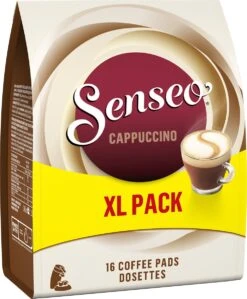 Senseo Cappuccino Koffiepads - 2/9 Intensiteit - 4 X 16 Pads - Voordeelverpakking -Koffie Korting Winkel 990x1200 3